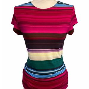 TED BAKER LONDON STRIPED TEE SHIRT